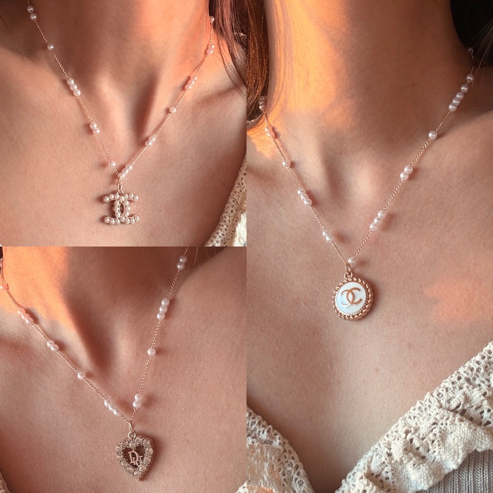 ✨ LIMITED only 2: CHANEL Pearl Upcycled Necklace✨